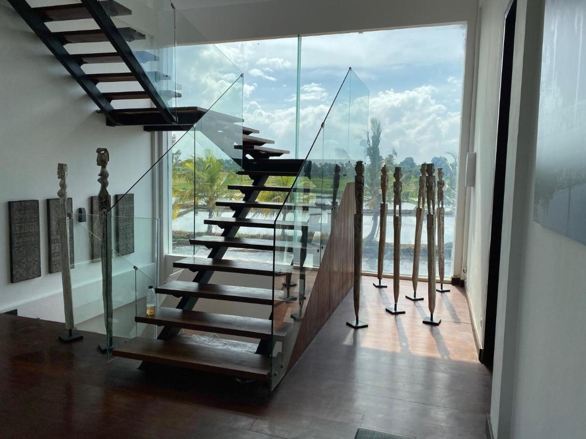 Вилла Luxenomads Tanah Lot Oceanview Escape Табанан Экстерьер фото